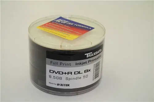 TRAXDATA OPTIČKI MEDIJ DVD+R 8X DUAL LAYER SPINDLE 50 PRINTABLE-0