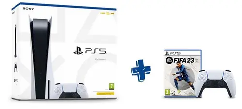 GAM SONY PS5 + dod.kontroler + FIFA23-0