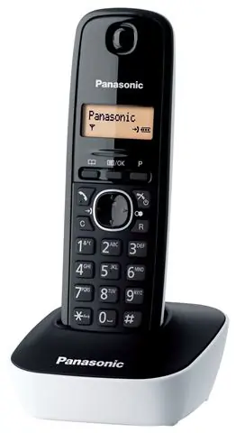 PANASONIC telefon bežični KX-TG1611FXW bijeli-0
