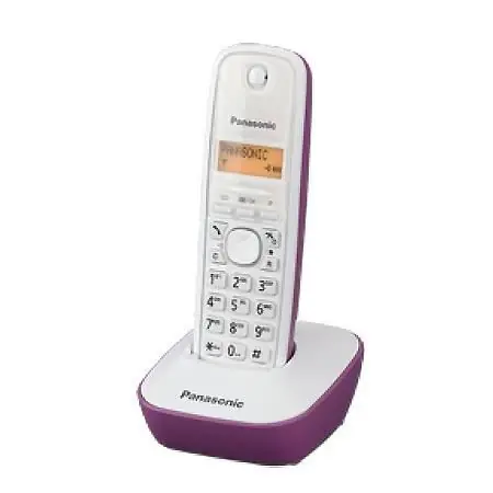 PANASONIC telefon bežični KX-TG1611FXF ljubičasti-0