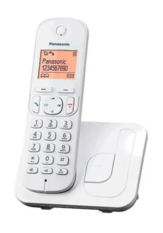 PANASONIC telefon bežični KX-TGC210FXW bijeli-0