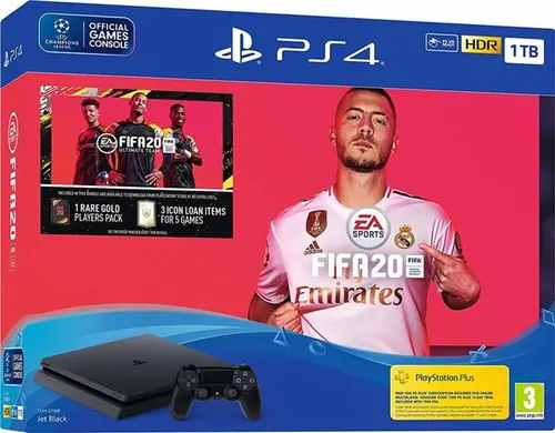 GAM SONY PS4 Pro 1TB G chassis + FIFA 20+ FUT 20 VCH + PS Plus 14 Days-0