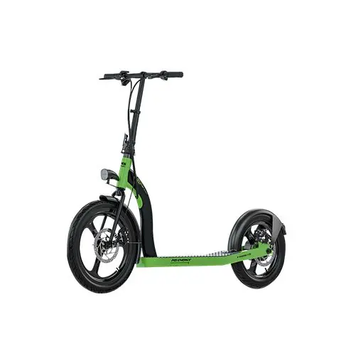 MS ENERGY e-romobil r10 black green-0