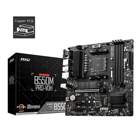 MBO AM4 MSI B550M PRO-VDH-0