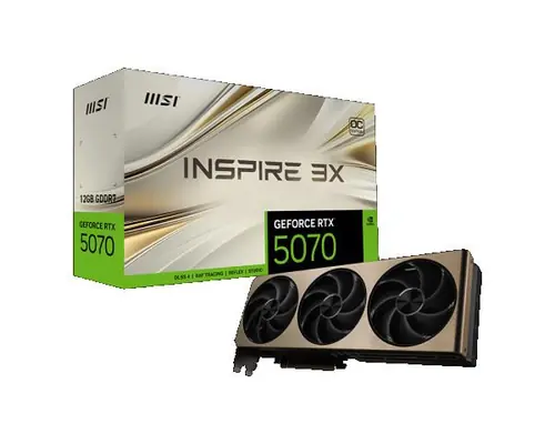 VGA MSI RTX 5070 12G INSPIRE 3X OC-0