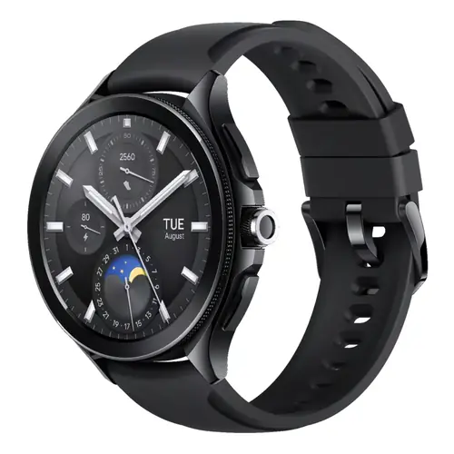 Xiaomi Watch 2 Pro-Bluetooth® Black Case with Black Fluororubber Strap-0