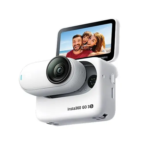Akcijska kamera Insta360 GO 3S Standard Edition Arctic White 128GB-0