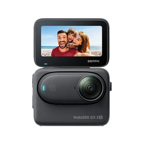 Akcijska kamera Insta360 GO 3S Standard Edition Midnight Black 128GB-1