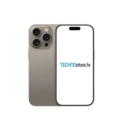 Mobitel iPhone 15 Pro 128GB NATURAL TITANIUM, IZLOŽBENI...