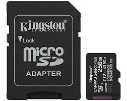 MEM SD MICRO 256GB Kingston Canvas Select Plus + Adapte...