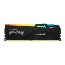 MEM DDR5 32GB 6000MHz Kingston FURY Beast 1Rx8 RGB KF56...