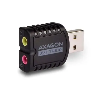 AXAGON ADA-17 USB2.0 - Stereo HQ Audio Mini Adapter 24b...