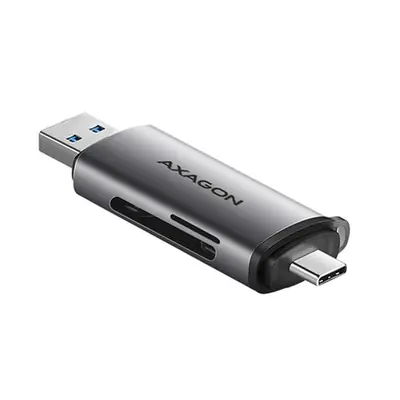 AXAGON CRE-SAC External USB 3.2 Gen1 Type-C+Type-A 2-sl...