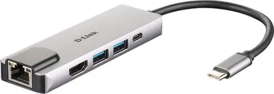 D-Link DUB-M520, 5‑in‑1 USB‑C Hub sa HDMI/Ethernet i na...