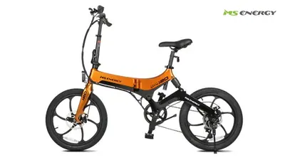 MS ENERGY eBike i20 Orange Black