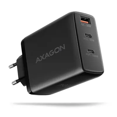 AXAGON ACU-DPQ100 zidni punjač 1xUSB-A QC4, 2xUSB-C PD ...