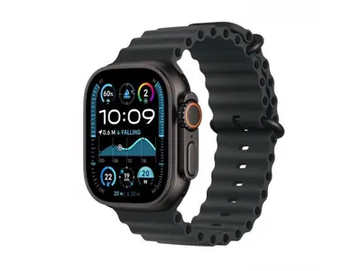 Apple Watch Ultra 2 49mm Black Ti Black Ocean Band - OP...