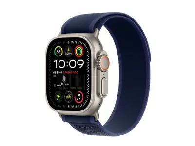 Apple Watch Ultra 2 49mm Natural Ti Blue M/L OPEN BOX +...