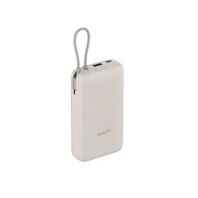 Xiaomi 33W Power Bank 20000mAh (Integrated Cable) Tan G...